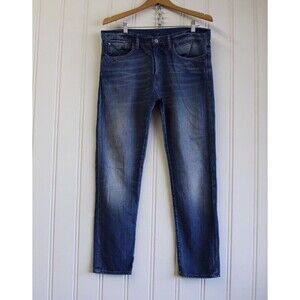 Denim & Supply Ralph Lauren Boyfriend Distressed Destroyed Vintage Jeans 35 X 29